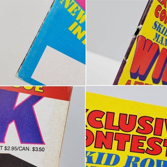 Rock Scene Magazine KISS Skid Row Motley Crue Cult Def Leppard VTG August 1990 - Picture 7 of 10